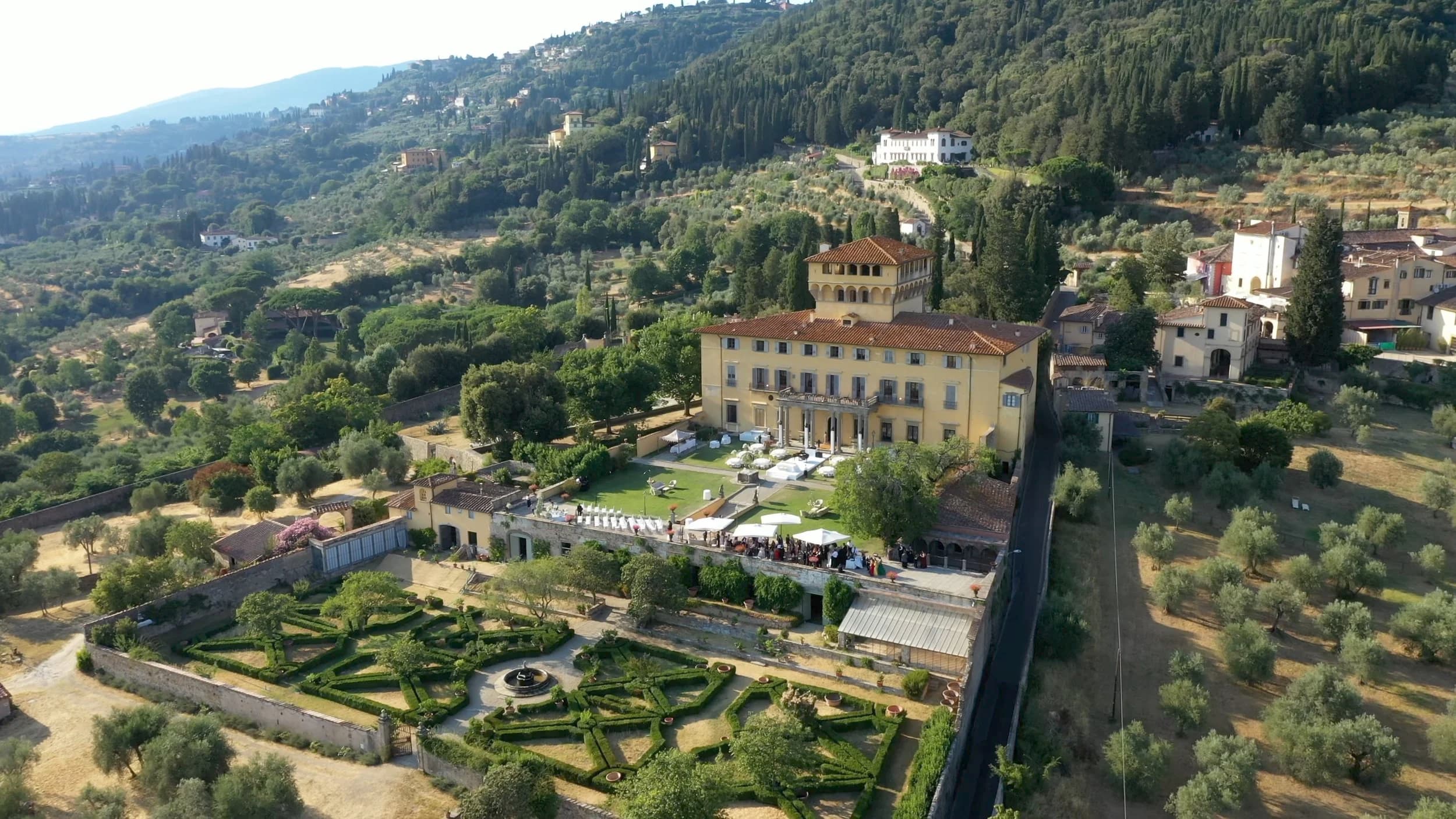 Villa di Maiano detail view