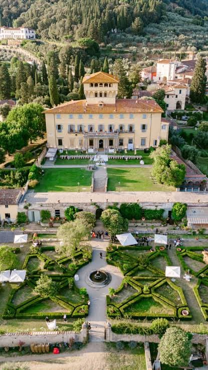 Villa di Maiano detail view